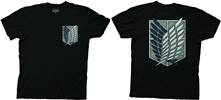 ATTACK ON TITAN SURVEY CORPS T/S